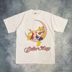 新品未使用 セーラームーン ミュージアム　90年代アニメロゴ 総柄シャツ 新品未使用 セーラームーン ミュージアム 90年代アニメロゴ 総柄シャツ