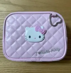 ハローキティ キルティングポーチ