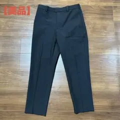 【美品】ユニクロ スマートアンクルパンツ ブラック サイズ S