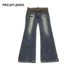 【PRO JOY JEANS】デニム　ジーンズ　ブーツカット　y2k 韓国製