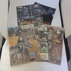 進撃の巨人　クリアファイル 5枚セット