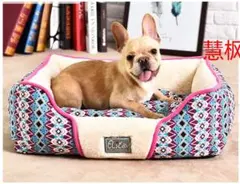 四季用ペットベッド ワコソファー 中小型犬猫兼用ハウス 夏用 通気 防寒 耐<