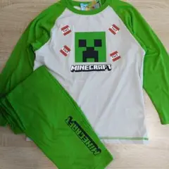 【新品未使用】パジャマ マイクラ　140 クリーパー緑
