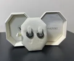 Swarovski フープピアス