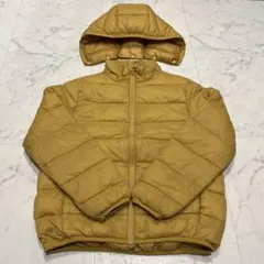 ダウン　ポリエステル　イエロー　黄色　140cm イオン