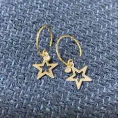 星型 star ジュエリー アクセサリー ピアス ゴールド ファッション
