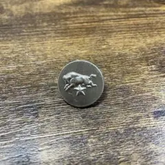 【イルビゾンテ】コンチョヘアゴム／シルバー　美品