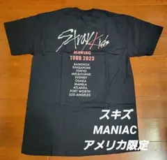 straykids アメリカ北米グッズ　Tシャツ XLサイズ LONG SLEEVE T-SHIRT【XL】/ Stray Kids『Stray Kids World Tour