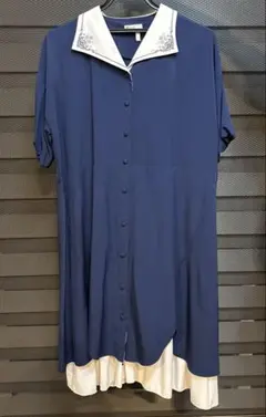 axes femme 半袖ワンピース　Fサイズ　ベルト付き