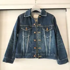 カバーオール デニムジャケット