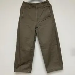 UNIQLOワイドフィットカーブパンツ ベージュ サイズ64