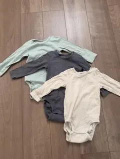 H&M リブロンパース 3点セット