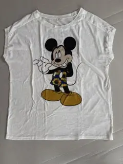 Avan.Lily Disney ミッキーマウス ひまわり柄 Tシャツのサムネイル