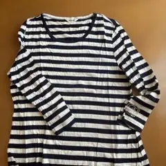 INGEBORG ストライプ 長袖Tシャツ