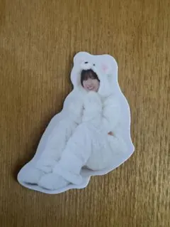 櫻坂46 小田倉麗奈　どうぶつ着ぐるみステッカー