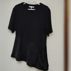 ユニクロ JW ANDERSON フレアヘムT（半袖） 黒 Mサイズ