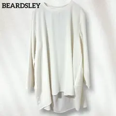 BEARDSLEY ビアズリー 後ろ ドレープ T ブラウス シースルー 日本製のサムネイル