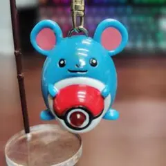 マリル ポケモン フィギュア キーホルダー レトロ レア 昔 グッズ 当時