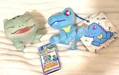 新品未使用】絶版ポケペアぬいぐるみゼニガメ&フシギダネ未開封タグ付