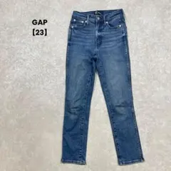 a1995＊GAP ストレッチスキニーデニム　ブルー【23】シンプル　カジュアル