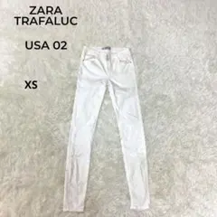 ZARA TRAFALUC ホワイト スキニーデニム USA 02 XSのサムネイル