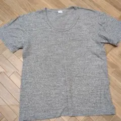 アイアングレー Uネック Tシャツ コットン100% 日本製のサムネイル