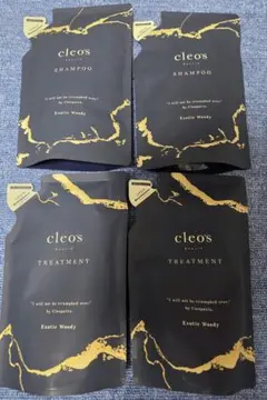 cleo's シャンプー & トリートメントセット エキゾチックウッディ×2