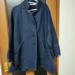 SLY ネイビー ジャケット ボタン付き