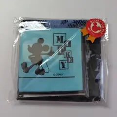 ミッキーマウス 　ジャカードタオルチーフ　マイクロファイバークロス　セット