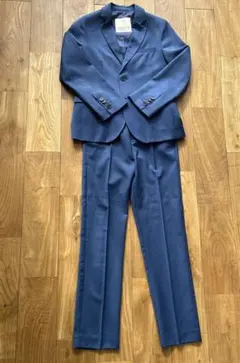 【美品】ZARAキッズネイビー スーツ