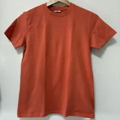 UNIQLO U クルーネックTシャツ オレンジ L