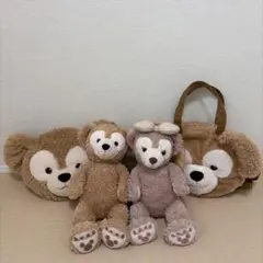 TDS ダッフィー シェリーメイ ぬいぐるみ バッグ クッション まとめ売り