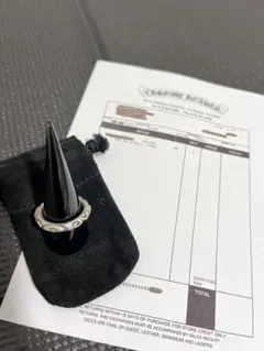 n*す様 【新品インボイス原本】クロムハーツ バブルガムリング CH