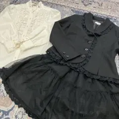 美品⭐︎キャサリンコテージ　フォーマルスーツセットアップ　ブラウス付き　３点セット