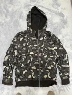 PUMA プーマ フード付き迷彩ジャケット リバーシブル サイズO（LL）