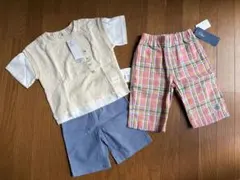 【新品未使用3点まとめ売り！】Tシャツ＋ハーフパンツ