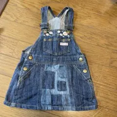 BREEZE デニムジャンパースカート　80