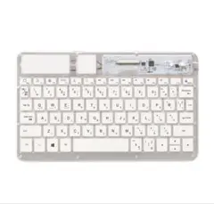 クリアワイヤレスキーボード