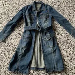 新品　　デニムコート