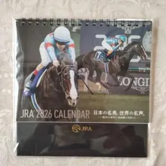 日本の名馬・世界の名声JRA 2026 CALENDAR 卓上カレンダー