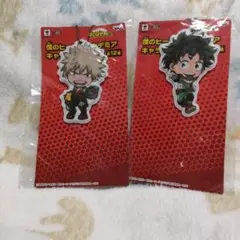 ヒロアカ キーホルダー 緑谷出久 爆豪勝己 キャラ型ビッグタグ セガ プライズ