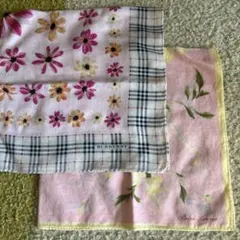 Burberry & Ralph Lauren ハンカチセット