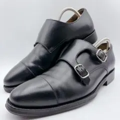 SHOEISM ダブルモンクストラップ ブラック ノルウィージャン - メルカリ