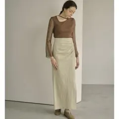 スカート Eaphi WAVE LINE MAXI SKIRT WAVE SKIRT – Bahía María Int