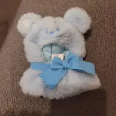 シークレットポンチョ ディズニーストア 水色