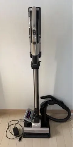 掃除機 V600 サイクロン 600W ハイパワ スティッククリーナー オレンジ