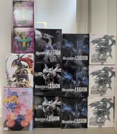 遊戯王　Equal Arts フィギュア ブラックマジシャンガール他13体セット