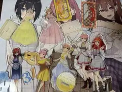 五等分の花嫁　アクスタ　まとめ売り　一花　三玖　五月
