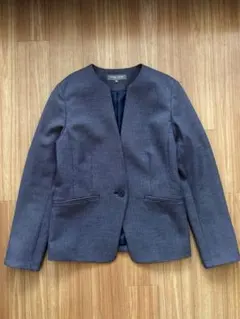 キーネックノーカラージャケット