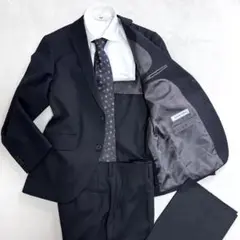 【美品】JOURNAL WORKS スーツ セットアップ ブラック サイズAB4